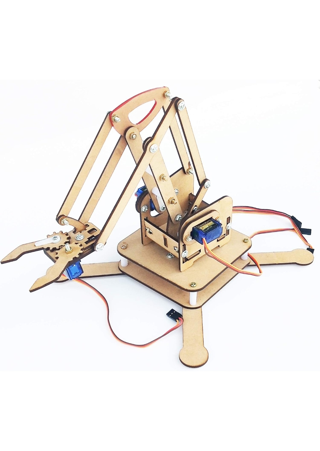 ROBOTIC ARM KITS ( SERVO MOTOR OPERATED ) WITH 4 SERVO MOTOR